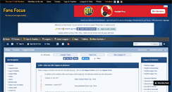 Desktop Screenshot of fansfocus.com
